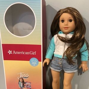 American Girl Doll Joss (girl of the year 2020) with box and extra hearing aid